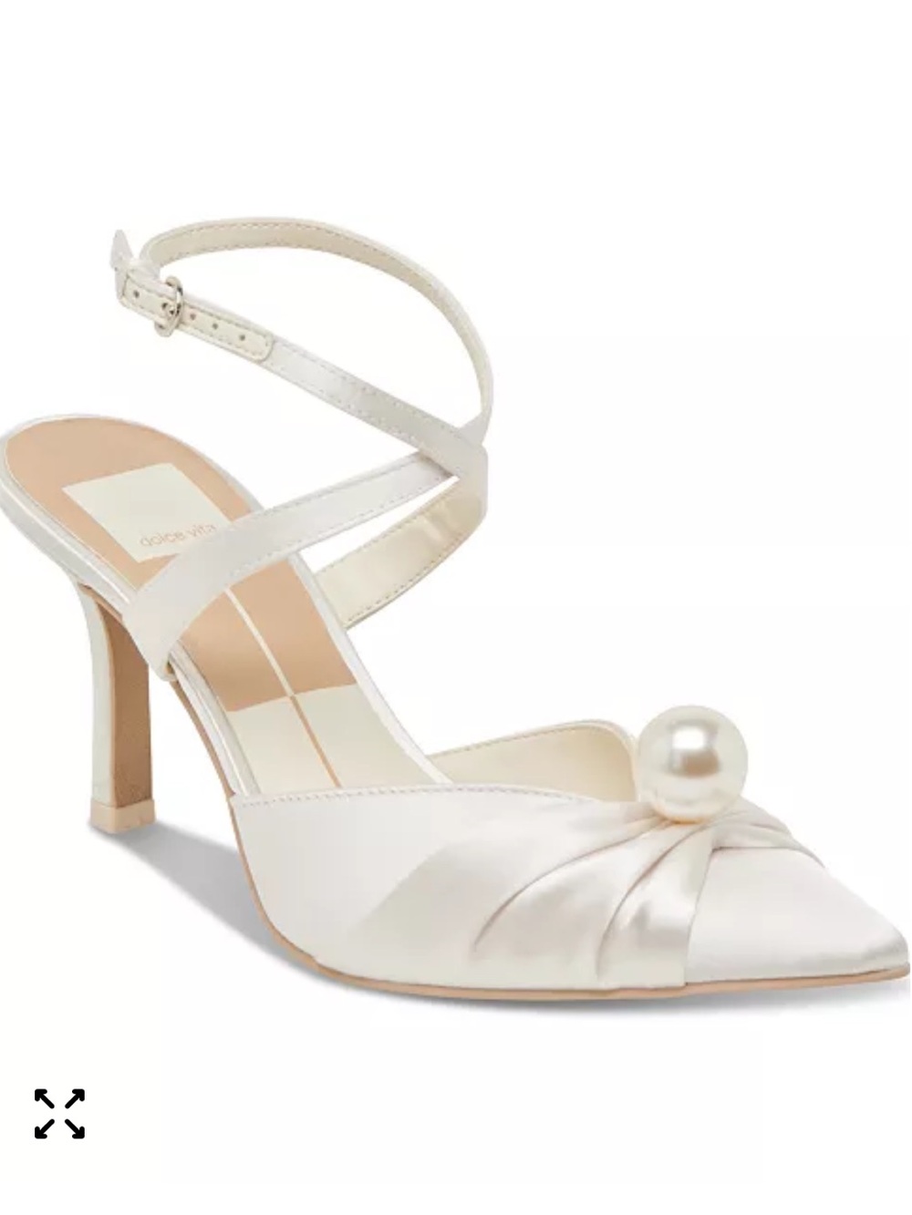 Dolce Vita Kaysey Pointed-Toe Pearl Pumps